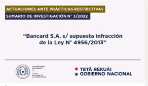 First Interim Measure by CONACOM-Paraguay (National Competition Authority). Expert report by GAMES Economics had been presented by the complaining party.
